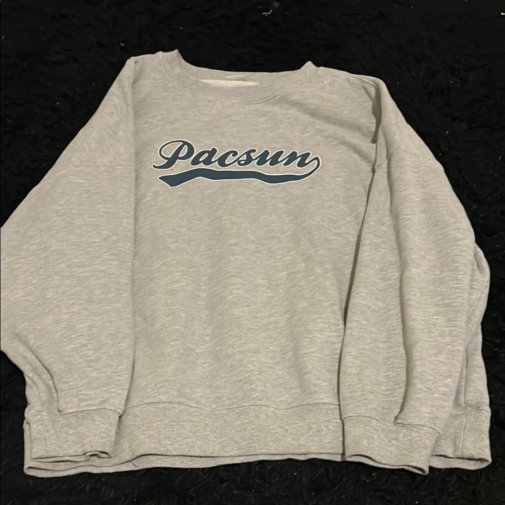 PacSun Heather Gray Crewneck Sweatshirt